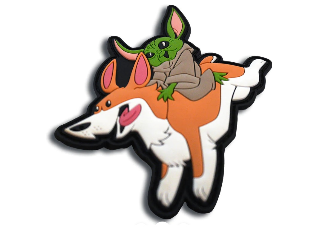 PATCH - BABY Y RIDING CORGI - 1 | YEO